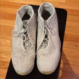 Jordan Gray Woven Sneakers size 11